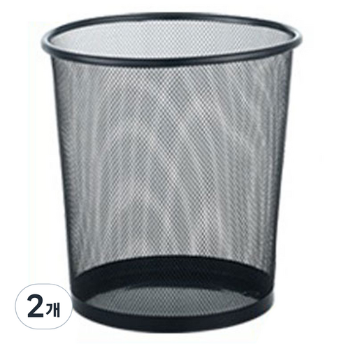 앞날창창 철제 스탠드 우산꽂이, 2개, 블랙