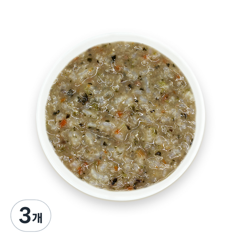 짱죽 유아용 실온 이유식 중기 죽 2, 한우소고기야채죽, 160g, 3개
