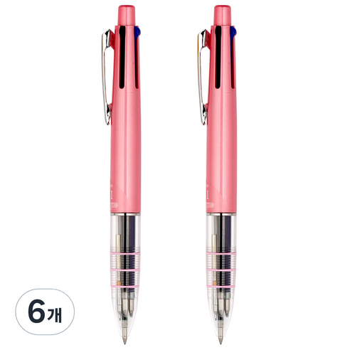 자바펜 나노&C 4 + 1 멀티펜 0.4mm, 피치, 6개