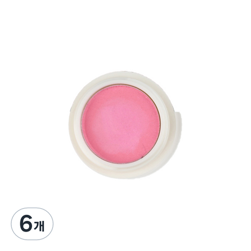 레인보우샤베트 압착식 네일파우더, 핑크, 6개