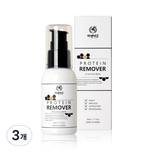 미앤비즈 속눈썹 전처리제, 50ml, 3개