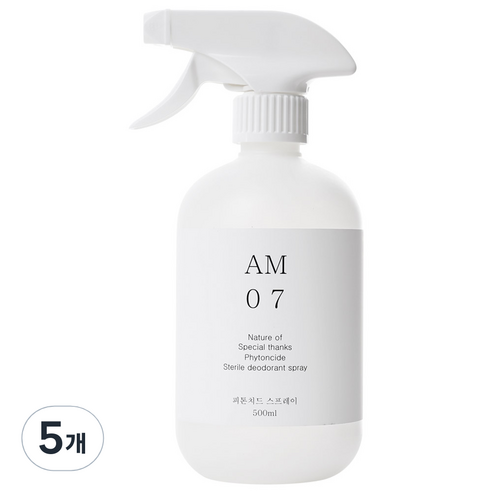 몬트 피톤치드 살균 탈취제, 5개, 500ml