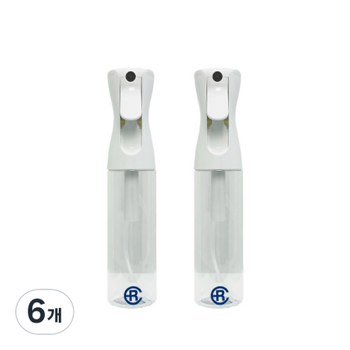 에어라파 분무기 300ml, 크리스탈 화이트, 6개