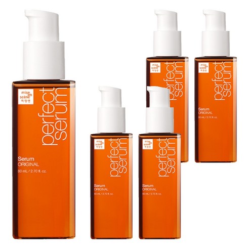 미쟝센 퍼펙트 오리지널 헤어 세럼, 80ml, 5개