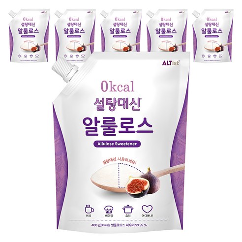 설탕대신 알룰로스, 400g, 6개