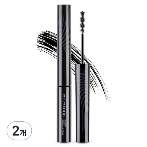 메리쏘드 스키니 릴롱카라 마스카라 3.2g, 블랙, 2개
