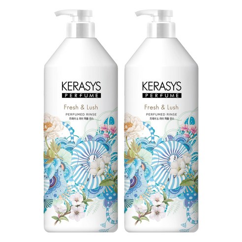 케라시스 프레쉬 앤 러쉬 퍼퓸 린스, 1L, 2개