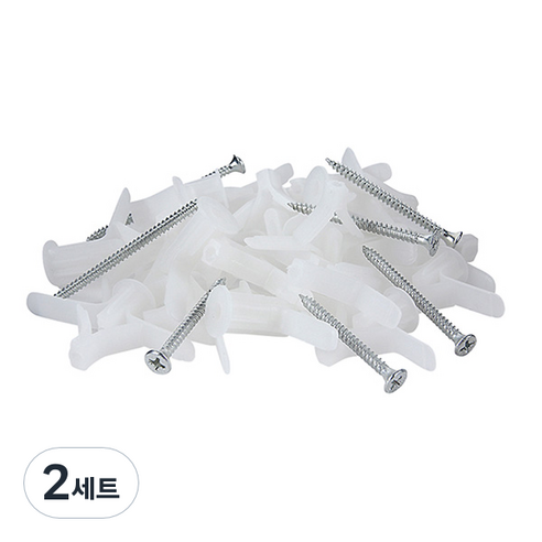 동공앙카 대형 50p + 나사50p 세트, 2세트