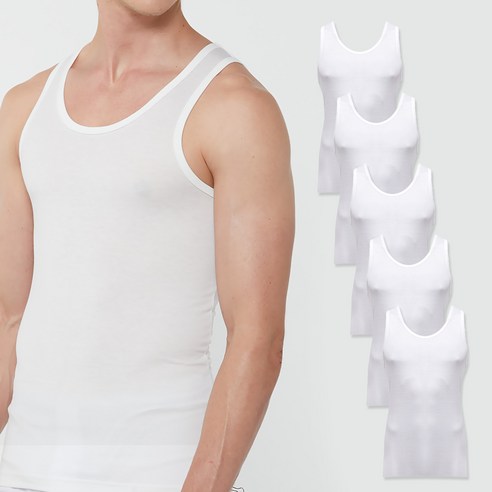 땀 때문에 찝찝한 여름, 이제 안녕! 보디가드 순면 나시로 쾌적함을 꽉 잡아보세요 런닝구