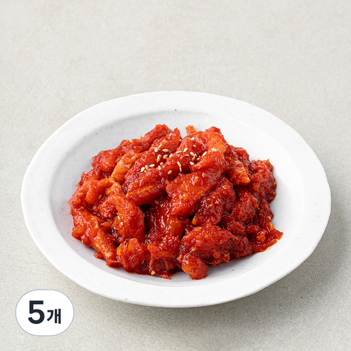 명태회무침, 200g, 5개