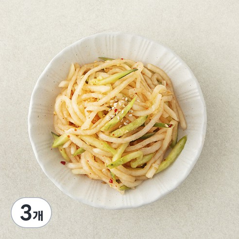 집반찬연구소 새콤오이무생채, 300g, 3개
