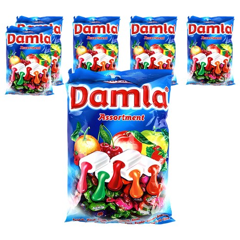 담라 어쏘티드 소프트캔디, 1kg, 6개
