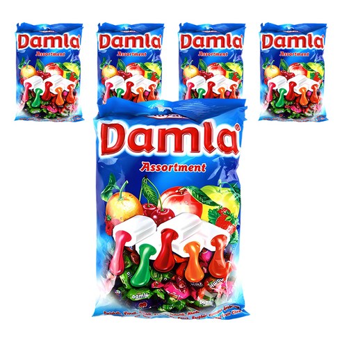 담라 어소티드 소프트캔디, 1kg, 5개