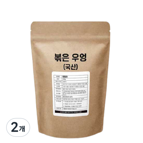 조은약초 볶은 우엉차, 200g, 2개