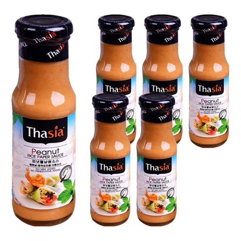 [타아시아] 피넛소스, 175g, 6개