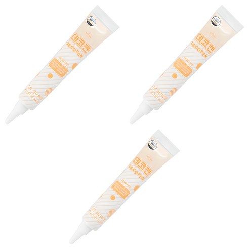 디유 초코 데코펜 화이트, 20g, 3개