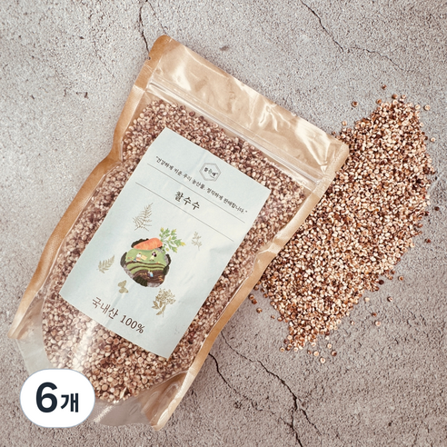 뜰안애 국내산 찰수수, 300g, 6개