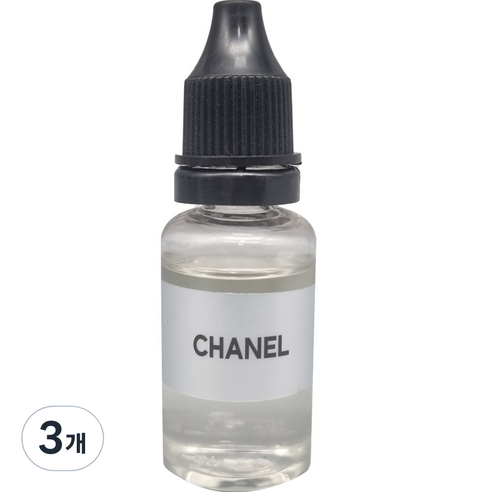 엠퓨처 차량용 불독 방향제 리필 오일 15ml, 3개, NO 5