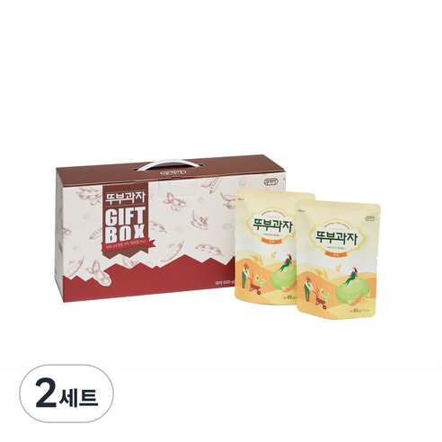 쿠키아 뚜부과자 12p 선물세트, 두부과자 12p, 2세트