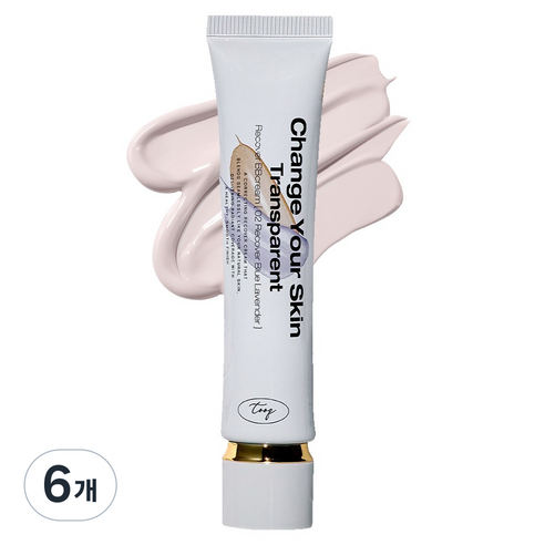 투크 트렌스페어런트 리커버 비비크림, 6개, 40ml, 02리커버블루라벤더