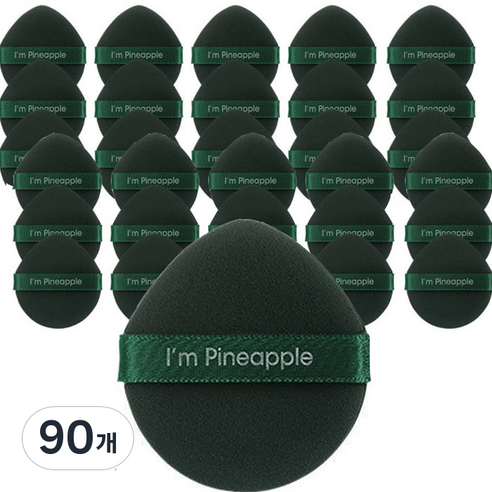 블루트레이드 데일리 쿠션 퍼프, 90개, 그린