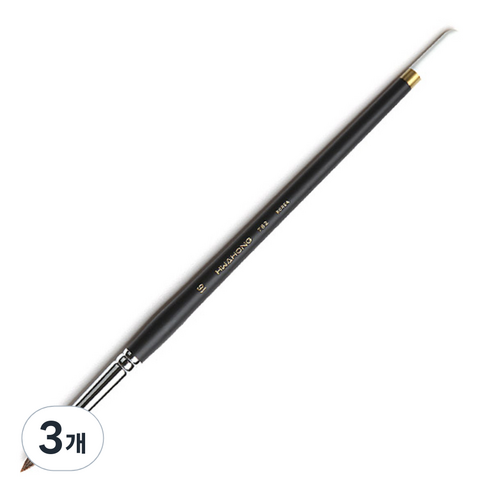 화홍 수채화붓 782, R 16호, 3개