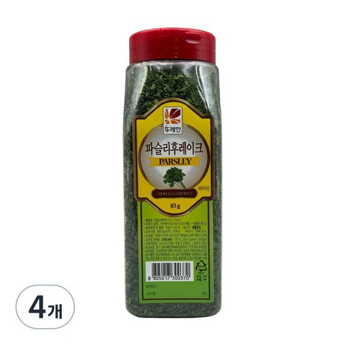 뚜레반 파슬리후레이크, 85g, 4개