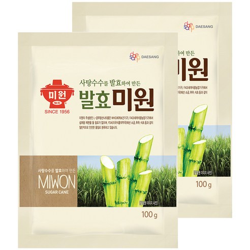 대상 발효 미원, 100g, 2개