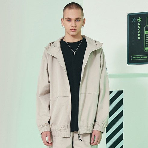 R LOL POCKET HOOD ZIP UP JUMPER HZ-21111