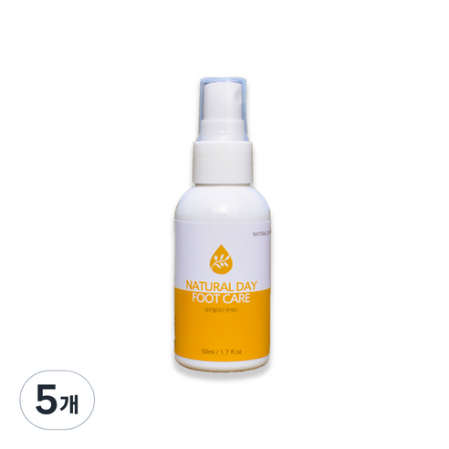 내추럴데이 풋케어 스프레이 50ml, 1개입, 5개
