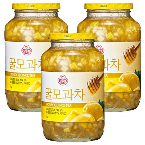 오뚜기 꿀모과차, 1kg, 1개입, 3개