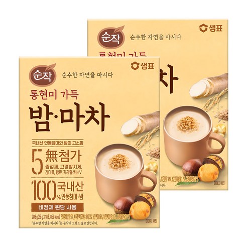 순작 통현미 가득 밤마차, 20g, 10개입, 2개
