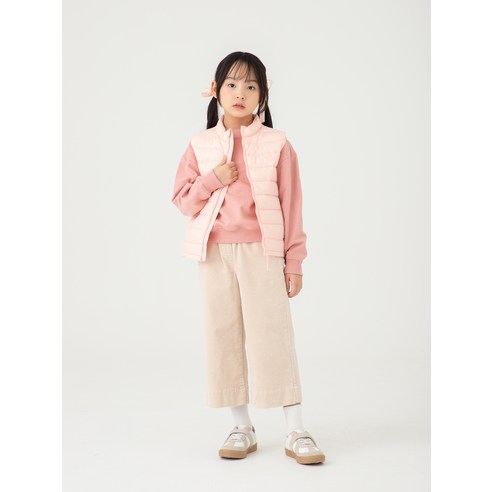 롤리트리 아동 경량 덕 다운 베스트