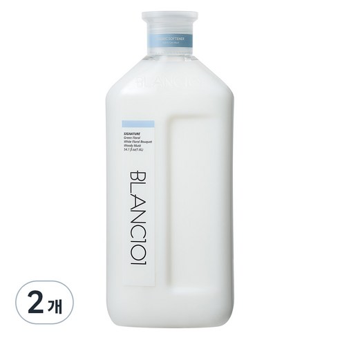 블랑101 고농축 유아섬유유연제 시그니처향 본품, 1.6L, 2개