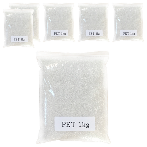 소백사 PP 알갱이 1kg, 6개, 투명