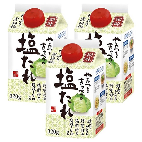 소미 시오다래 소금양념 소스, 320g, 3개