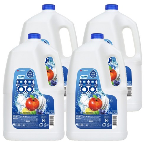 퐁퐁 주방세제, 4.12L, 4개