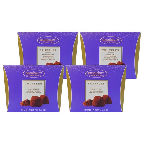햄릿 엑셀시움 트러플 초콜릿 아몬드향, 150g, 4개
