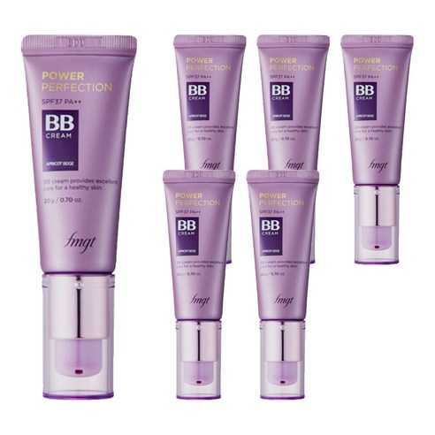 더페이스샵 파워 퍼펙션 비비크림 SPF37 PA++, 브이 203 내추럴 베이지, 20g, 6개
