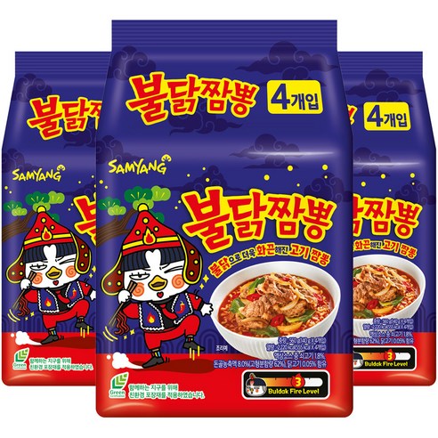 삼양 불닭짬뽕 140g, 12개
