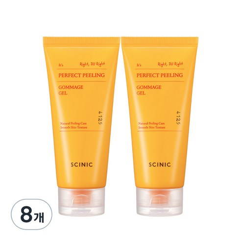 싸이닉 퍼펙트 필링 고마쥬 젤, 120ml, 8개