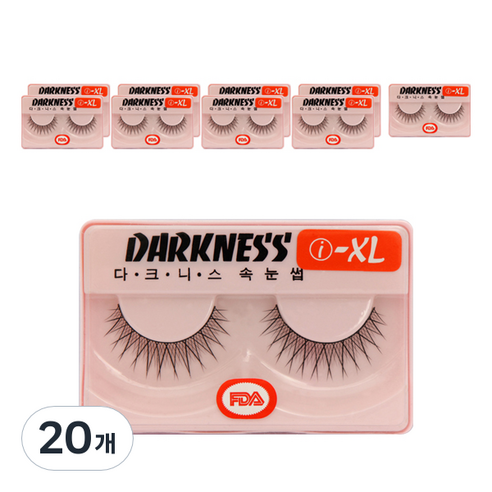 다크니스 속눈썹, I-XL, 20개