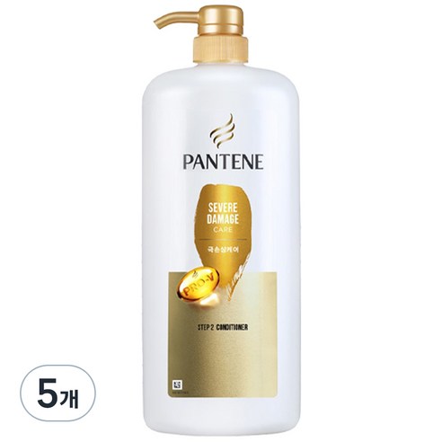 팬틴 극손상케어 컨디셔너 대용량, 5개, 1200ml