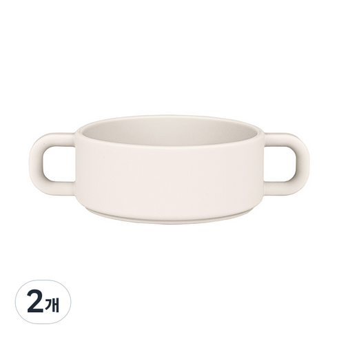 마더케이 실리콘 양손 이유볼, 아이보리, 2개