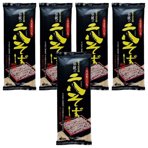 야마모토 전통 니하치 소바, 250g, 5개