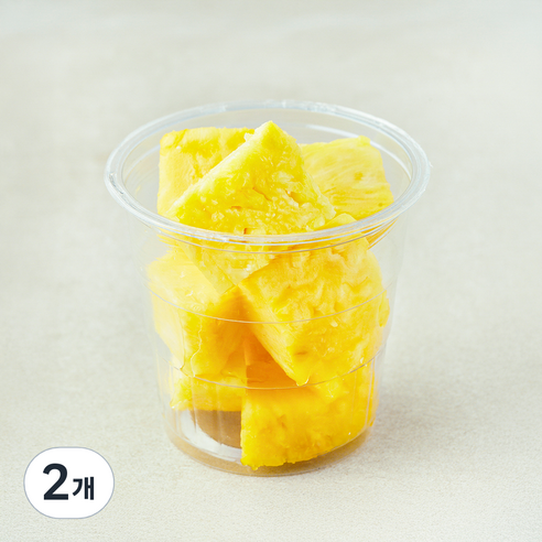 곰곰 파인애플 청크, 2개, 150g