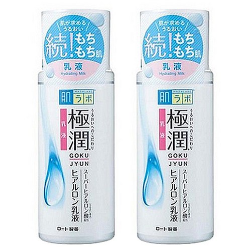 하다라보 고쿠쥰 밀크 로션, 140ml, 2개입