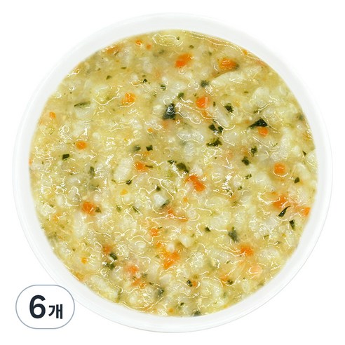 짱죽 실온이유식 연어브로콜리죽 중기 죽2 9개월부터, 160g, 6개, 혼합맛(연어/브로콜리)