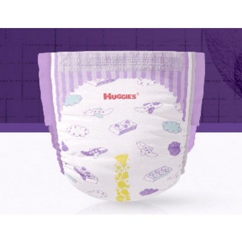 탁월한 흡수력과 편안함을 위한 프리미엄 여아용 팬티형 기저귀