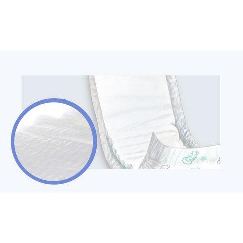 아기의 편안함을 감싸는 포근함, 하기스 NEW 크린베베 일자형 기저귀